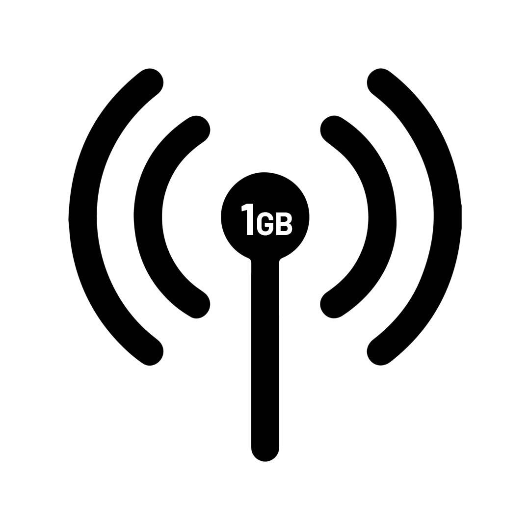 1GB Mobile Connectivity